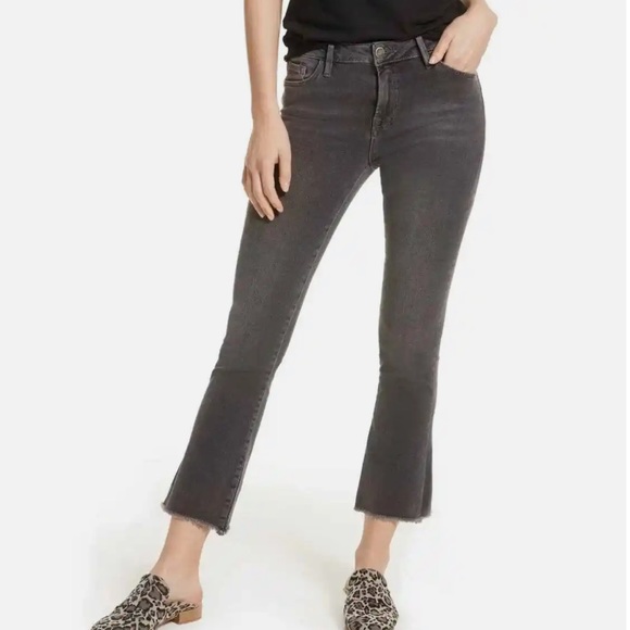 Free People • Black Raw Hem Jeans - Picture 10 of 11